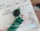 Best Quality Replica Rolex Submariner Green Bezel Green Leather Strap Men's Watch (10)_th.jpg